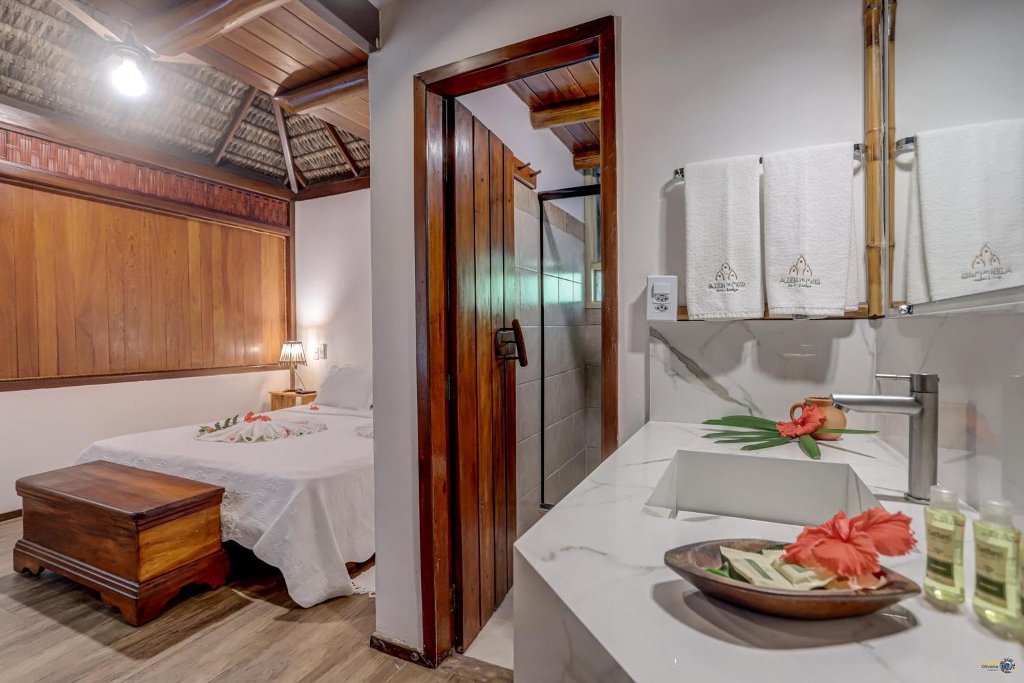 Aldeia Da Mata Ecolodge Серра-Гранди Экстерьер фото